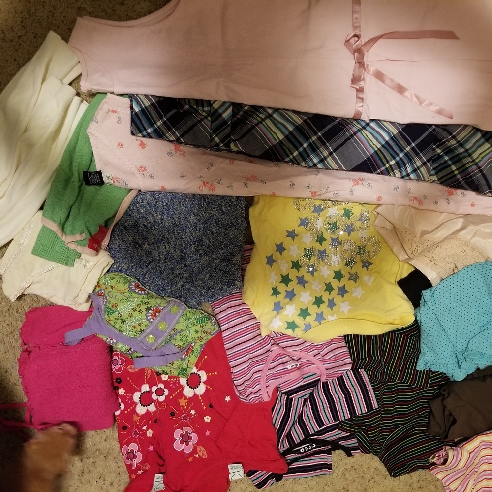 Girls dresses and Tops